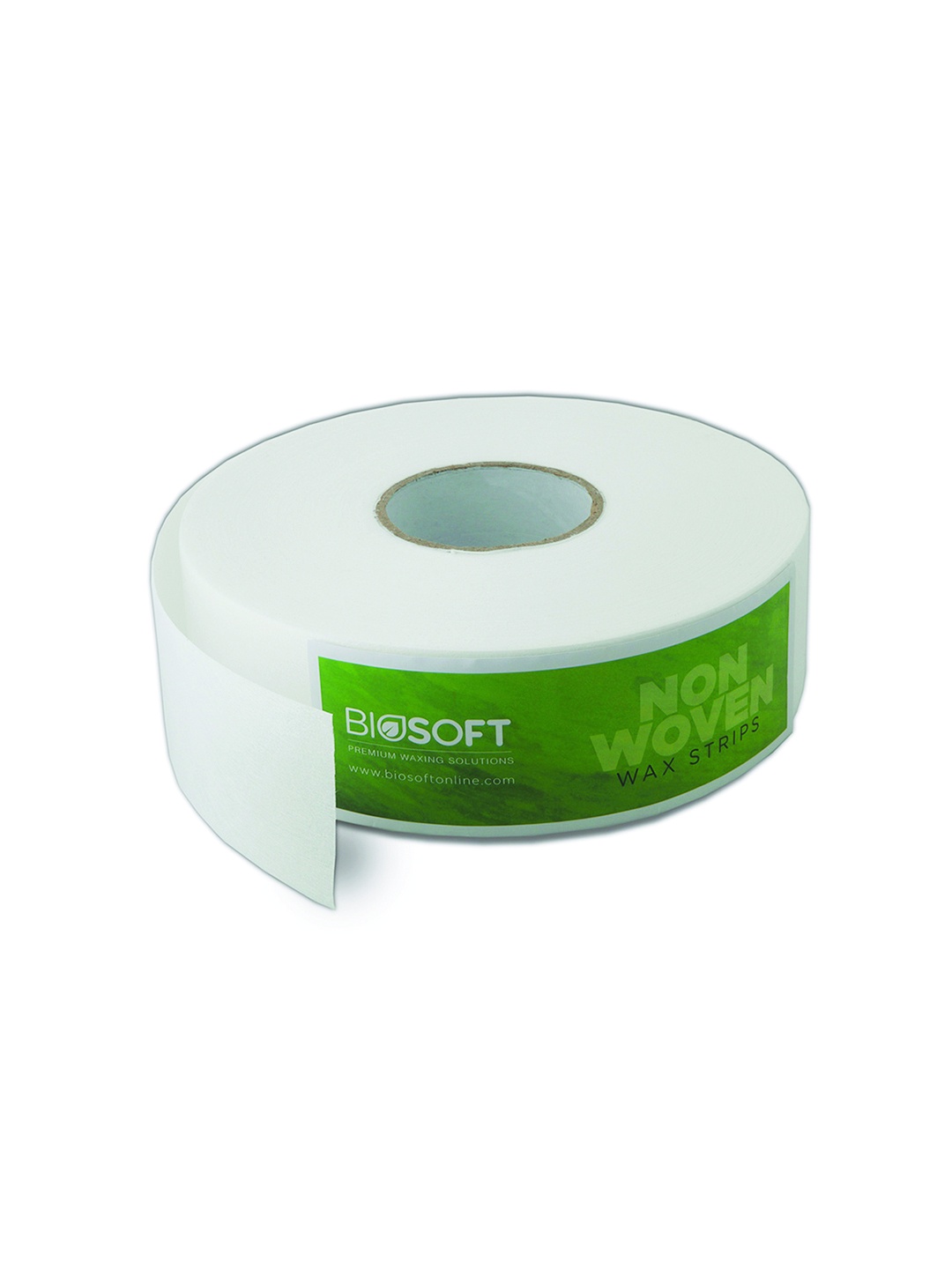 

Biosoft Disposable Thick & Durable Wax Strips Roll - 100 Meters, White