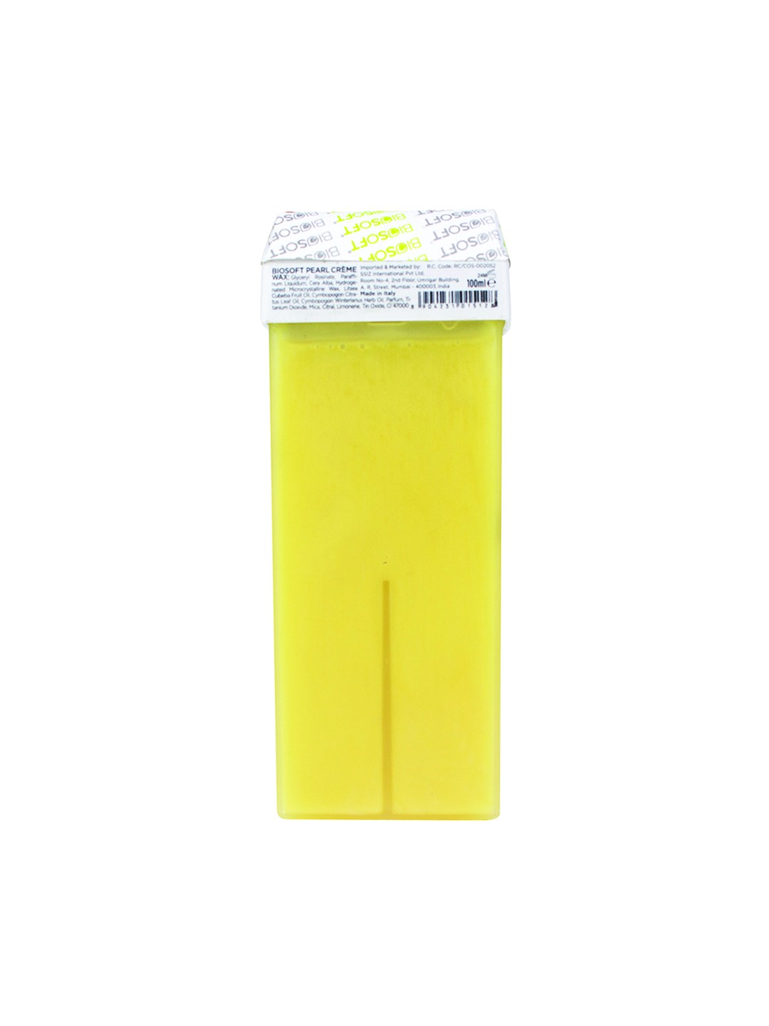 

Biosoft Allergy Free Liposoluble Pearl Cream Wax - 100 ml, Yellow