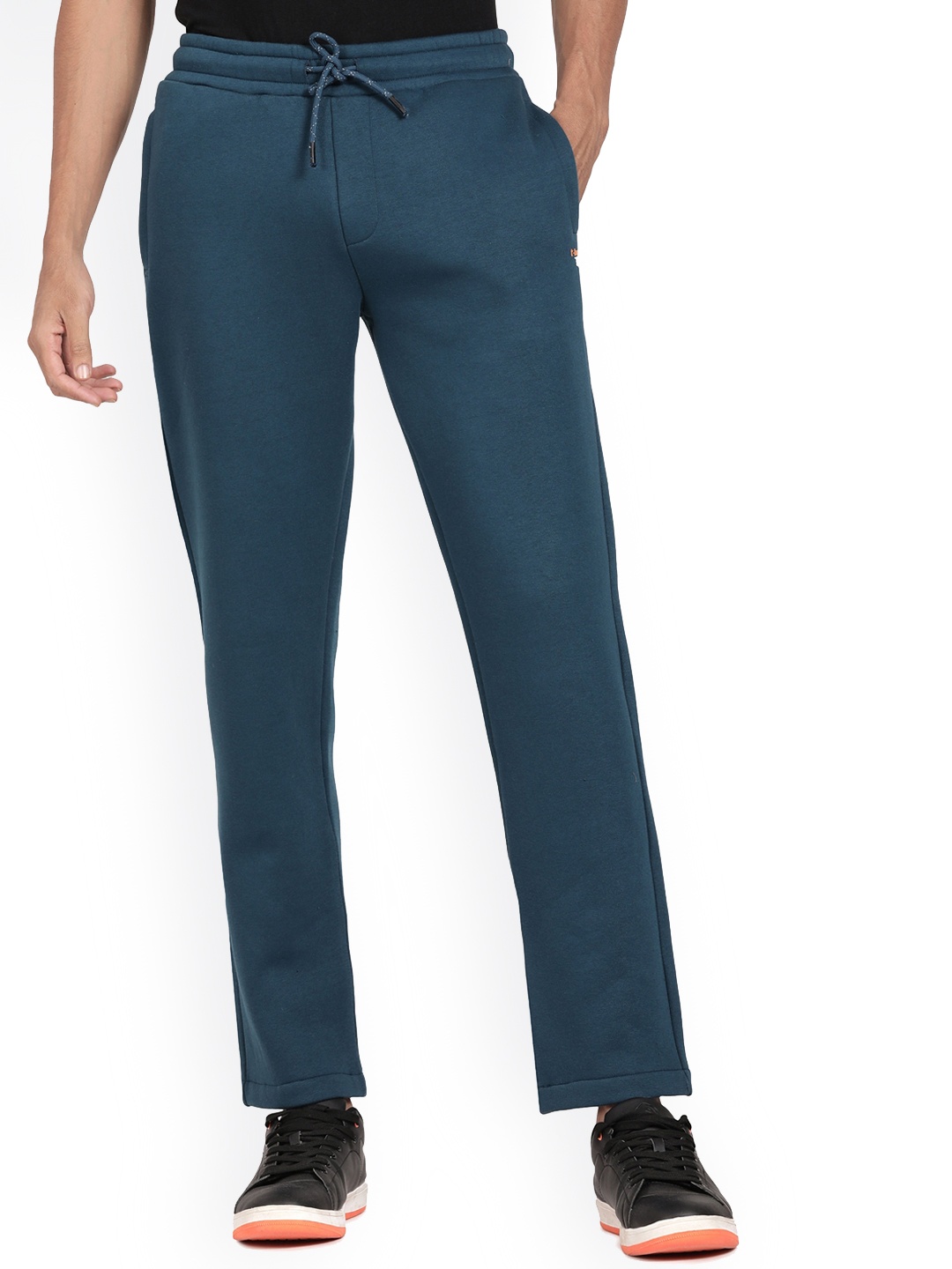 

t-base Men Mid-Rise Track Pants, Blue