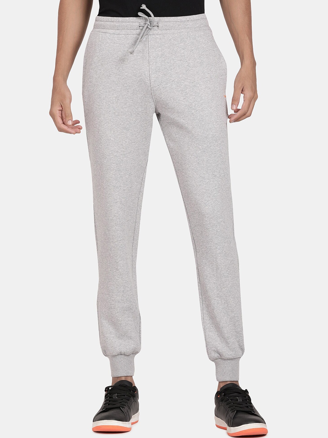 

t-base Men Mid-Rise Joggers, Grey