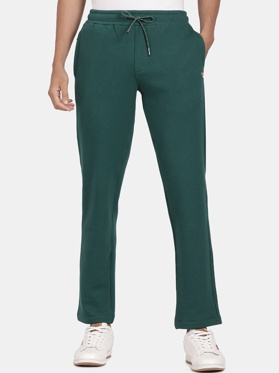 

t-base Men Mid-Rise Track Pants, Green