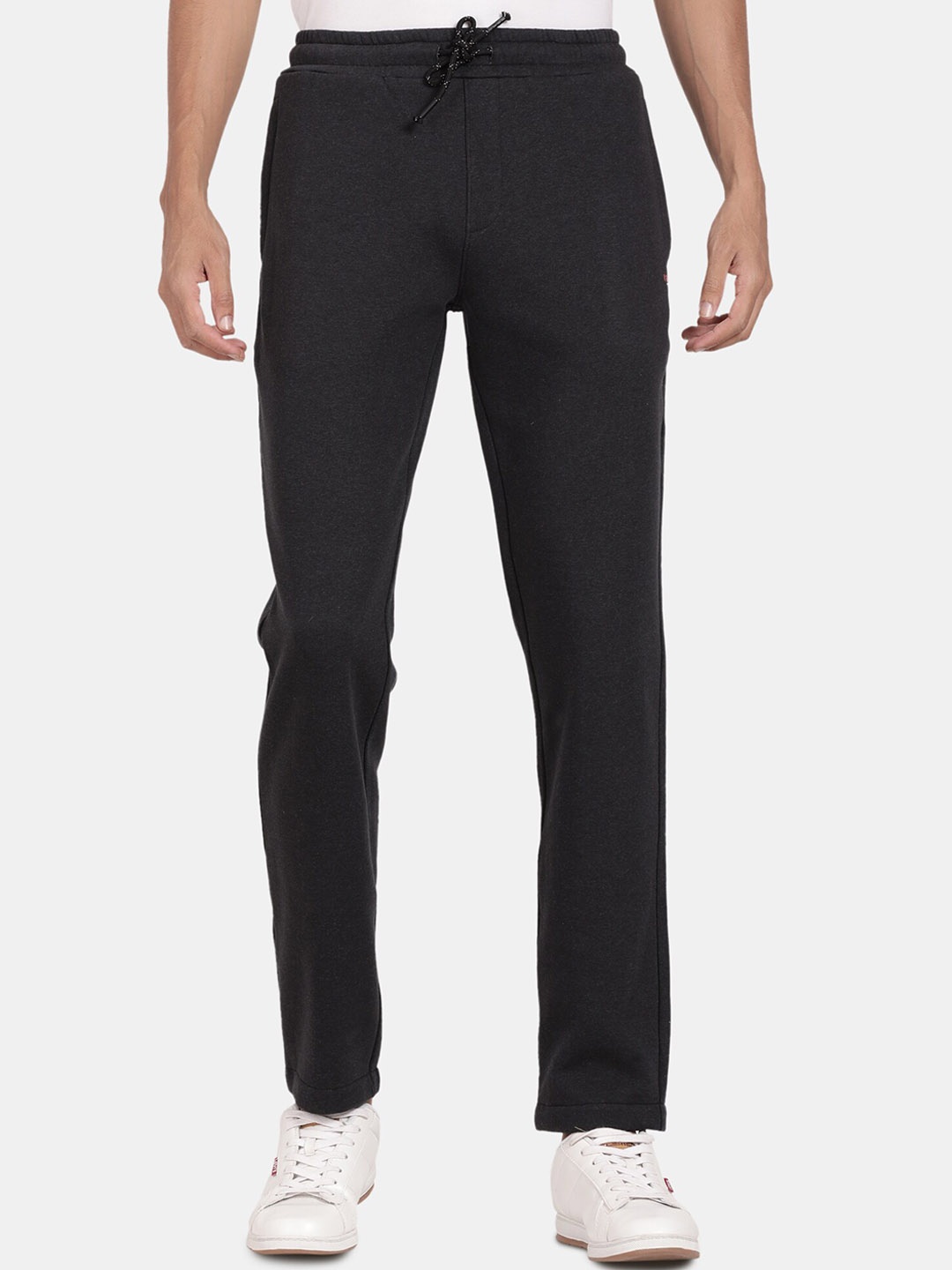 

t-base Men Mid-Rise Track Pants, Black