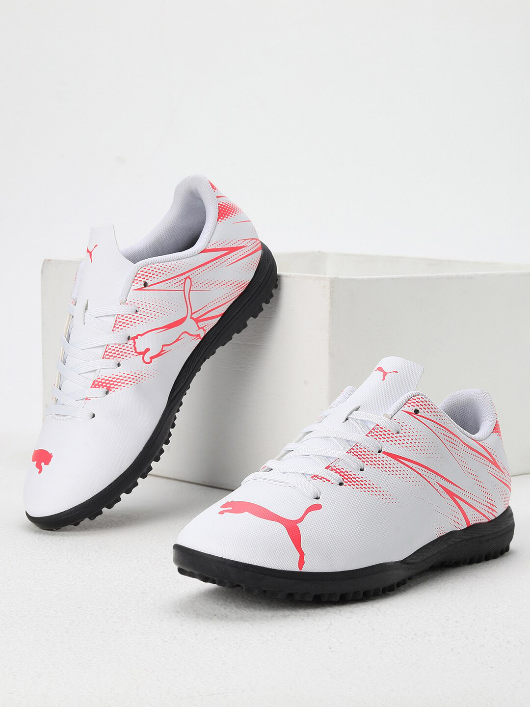 

Puma Kids ATTACANTO TT Youth Football Shoes, White