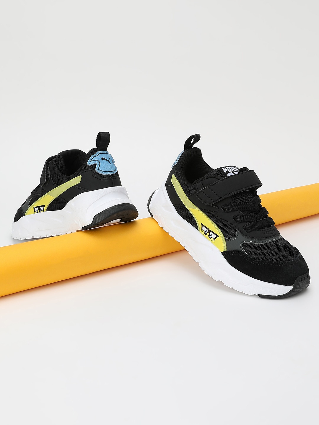 

Puma Kids x SPONGEBOB SQUAREPANTS Trinity Youth Sneakers, Black