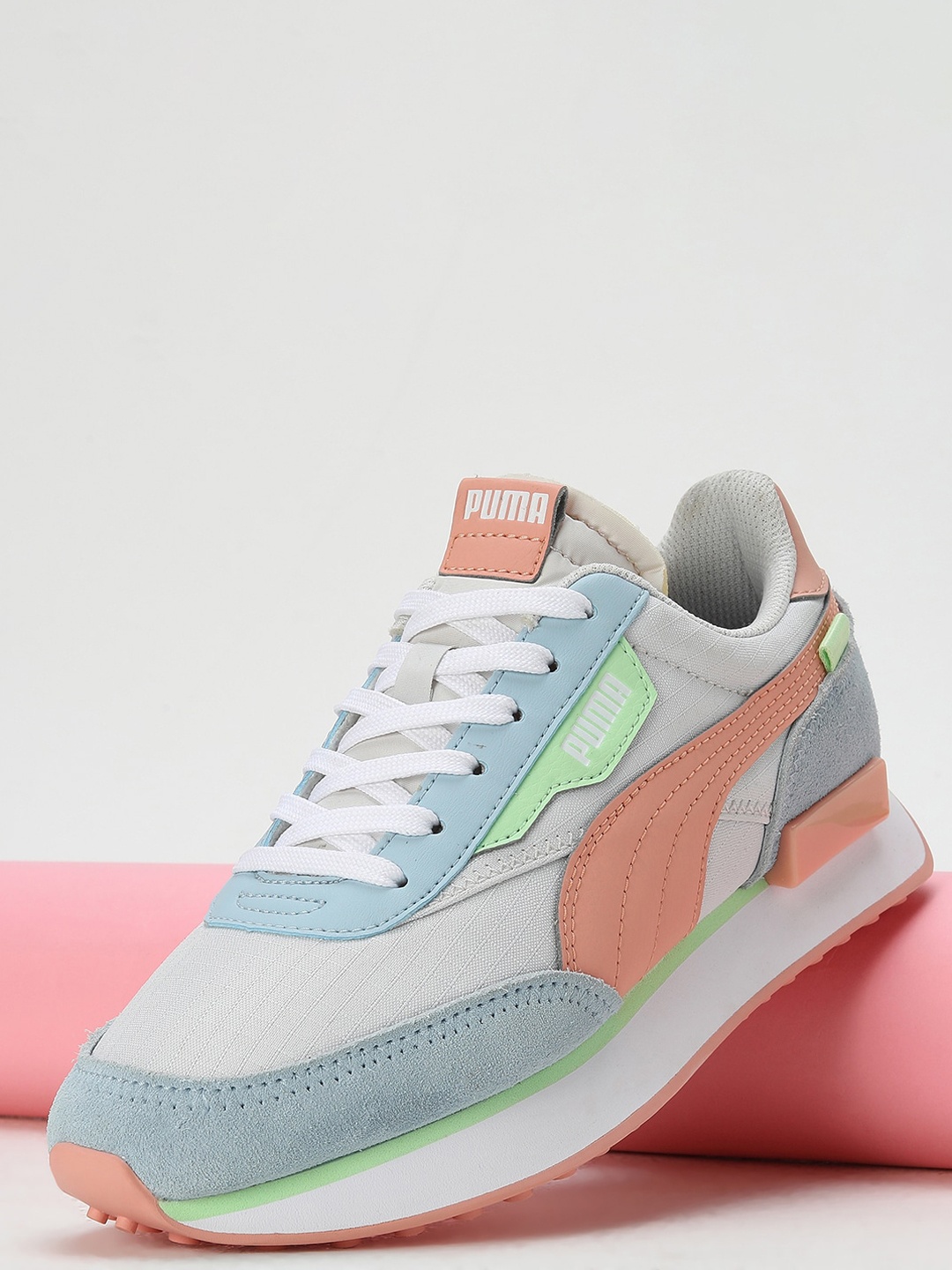 

Puma Kids Future Rider Play On Youth Sneakers, Grey