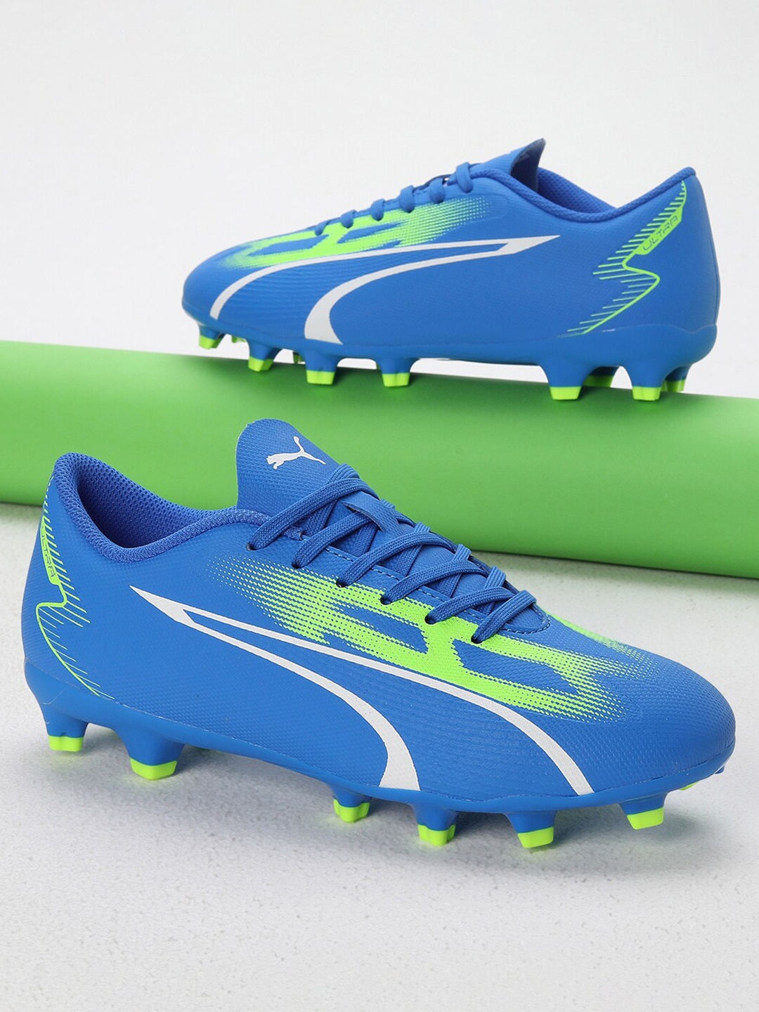 

Puma Kids ULTRA PLAY FG/AG Jr Football Shoes, Blue