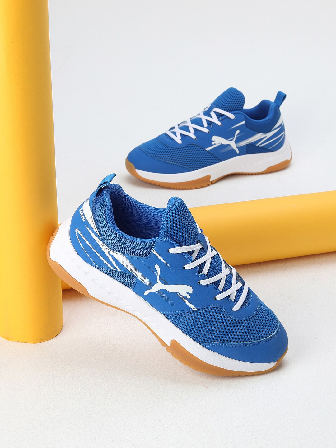 

Puma Kids Varion II Badminton Shoes, Blue