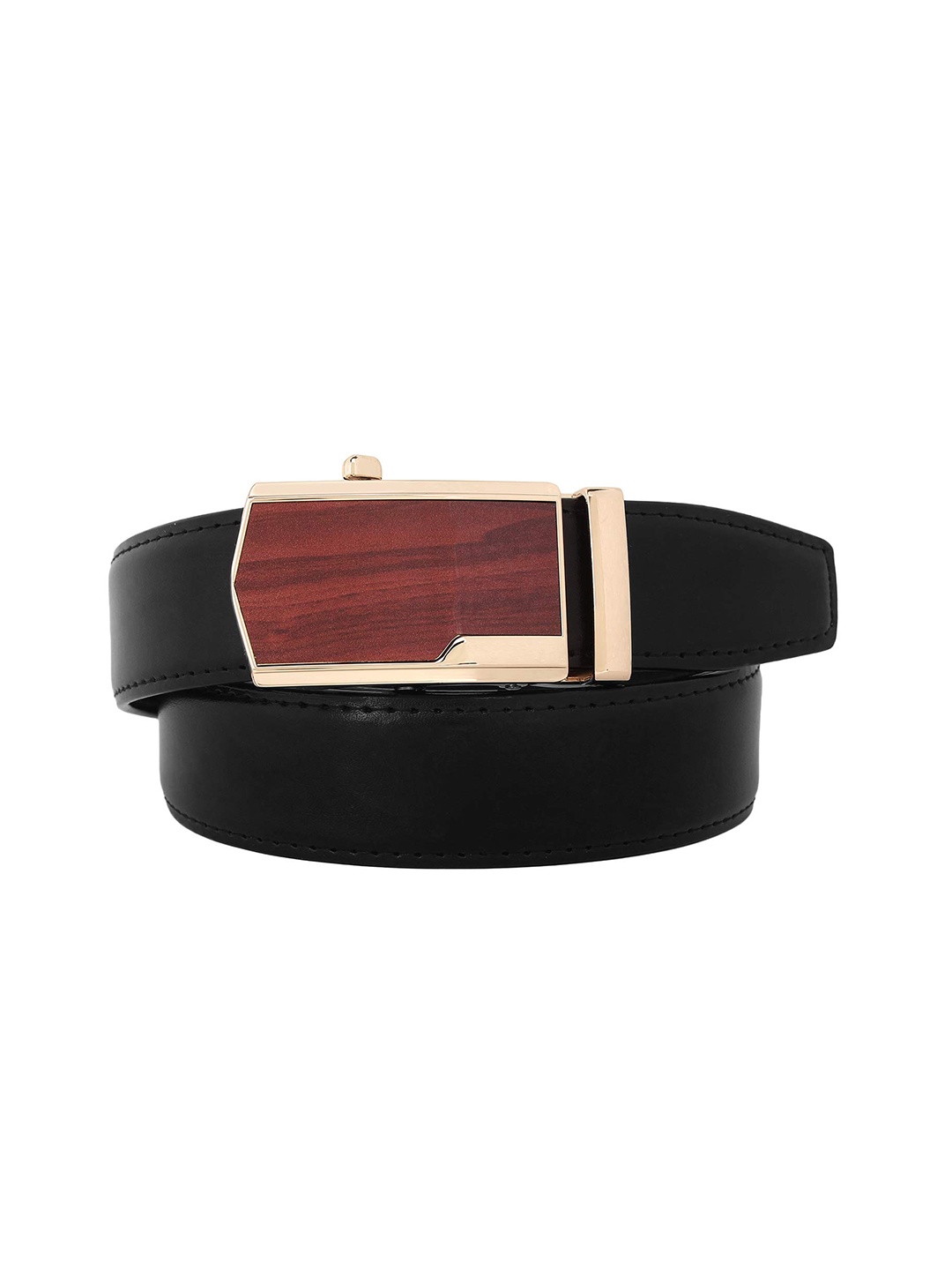 

Zacharias Men Slim Reversible Belt, Black