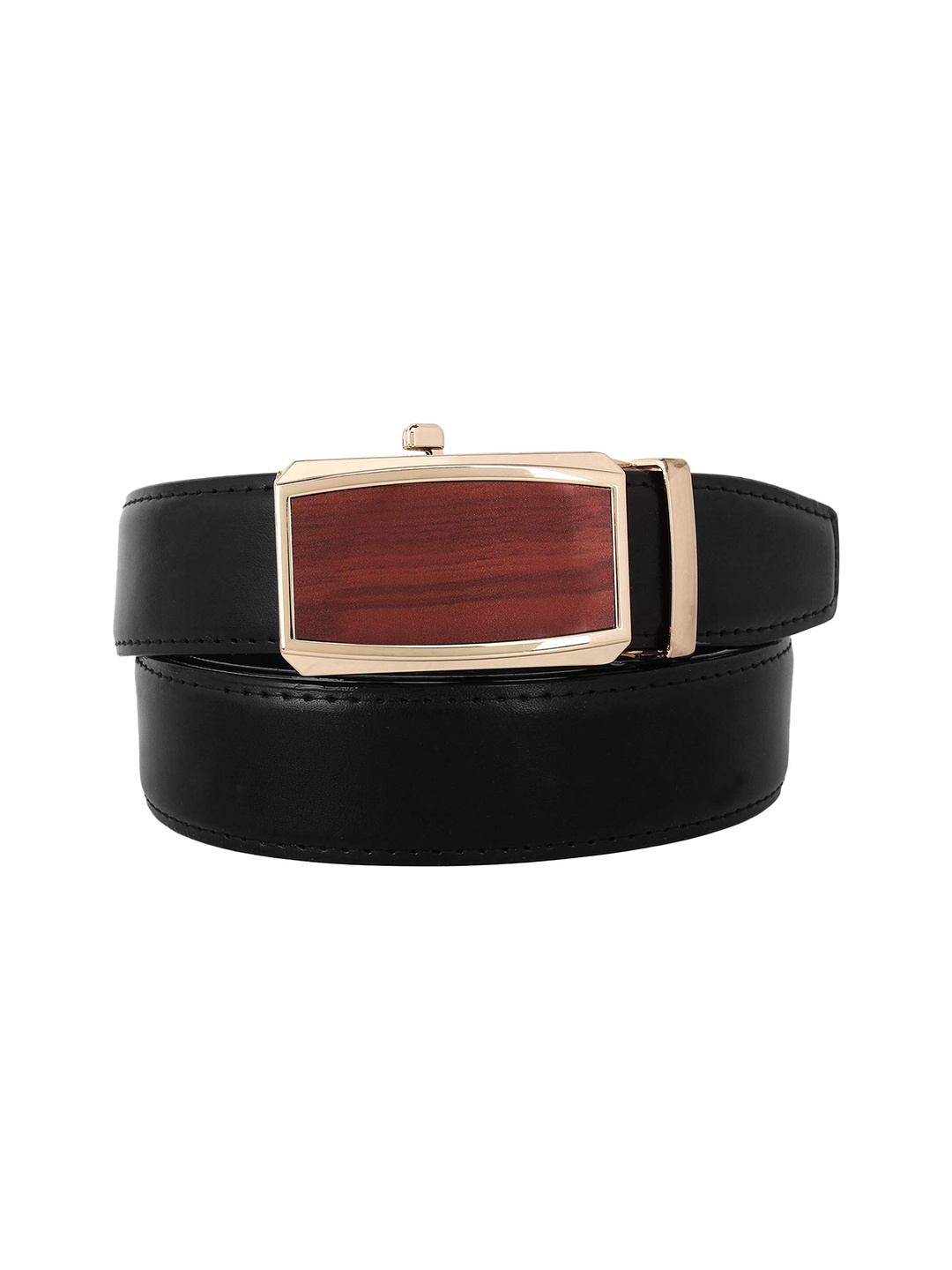 

Zacharias Men Slim Reversible Belt, Black