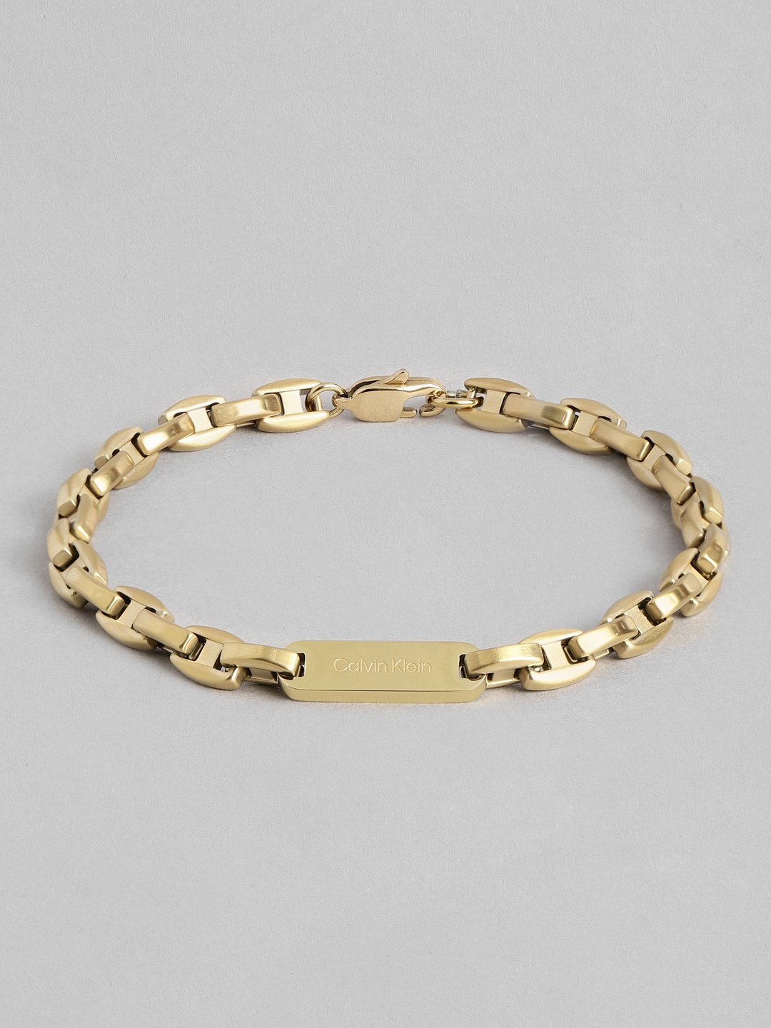 

Calvin Klein Men Bold Metal Stainless Steel Link Bracelet, Gold