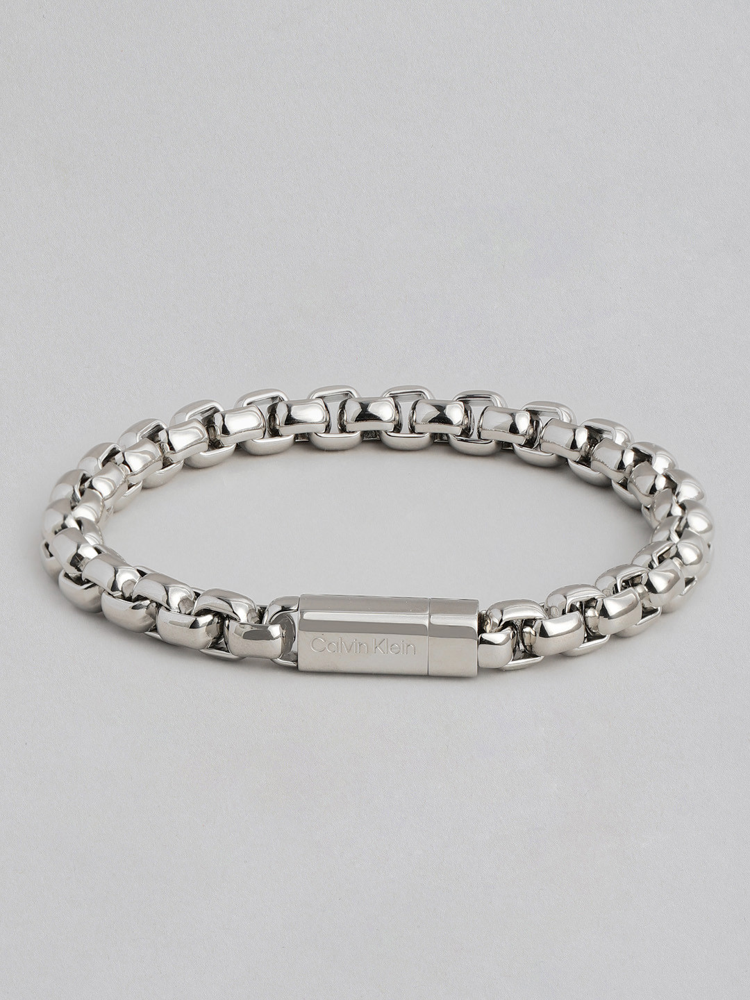

Calvin Klein Men Iconic Stainless Steel Link Bracelet, Silver