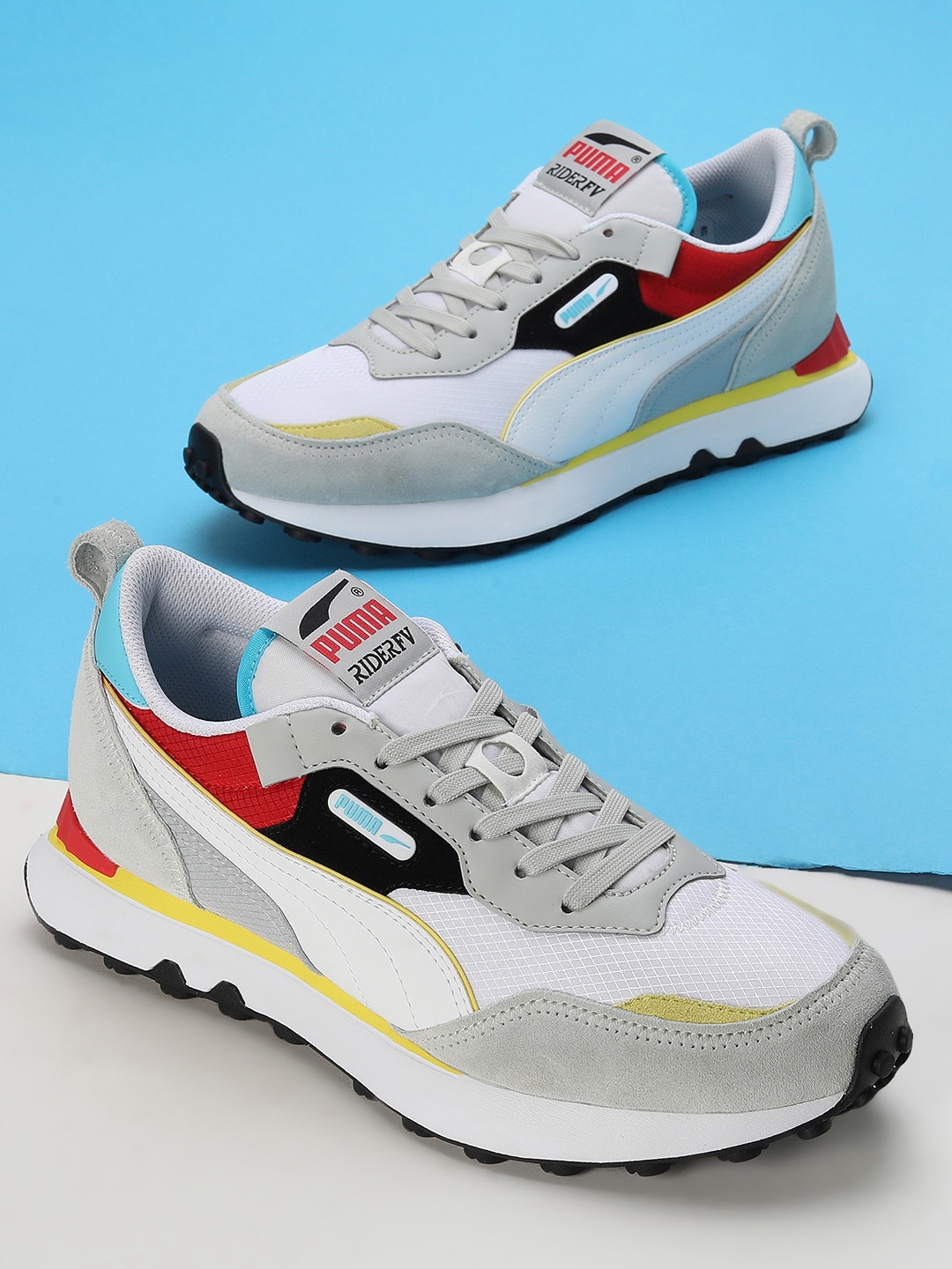 

Puma Unisex Rider Future Vintage Sneakers, Grey
