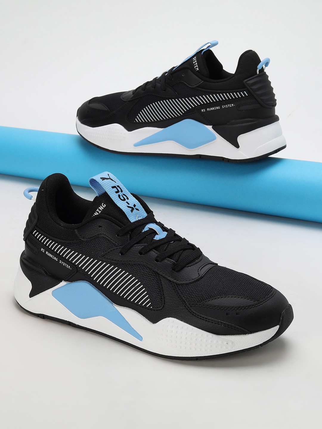 

Puma Unisex RS-X Geek Sneakers, Black