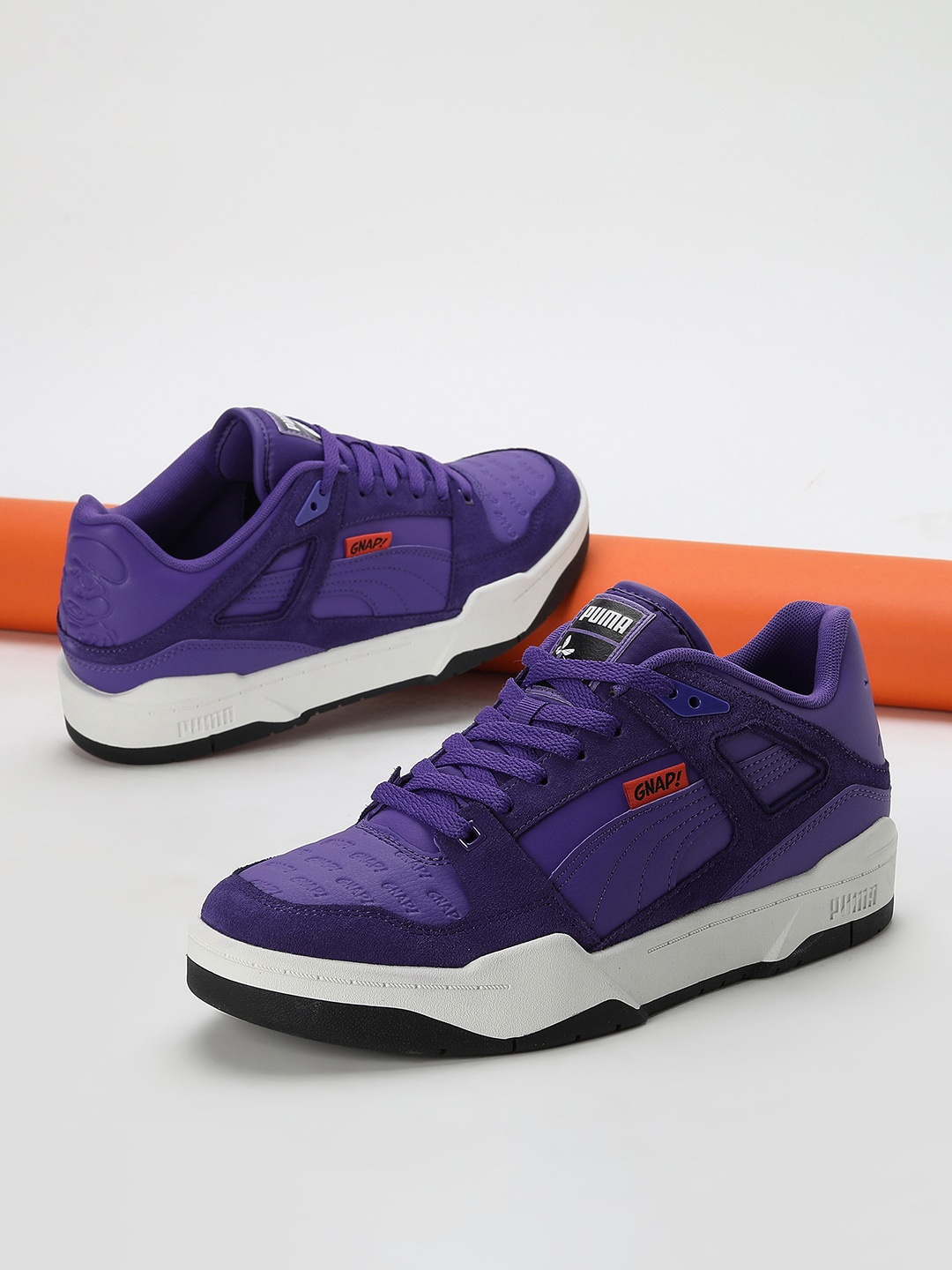 

Puma Unisex x THE SMURFS Slipstream Sneakers, Purple