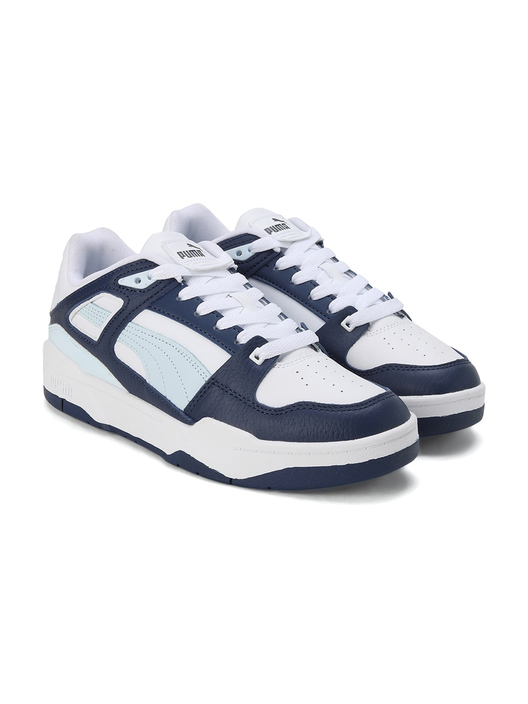 

Puma Unisex Slipstream Leather Sneakers, White