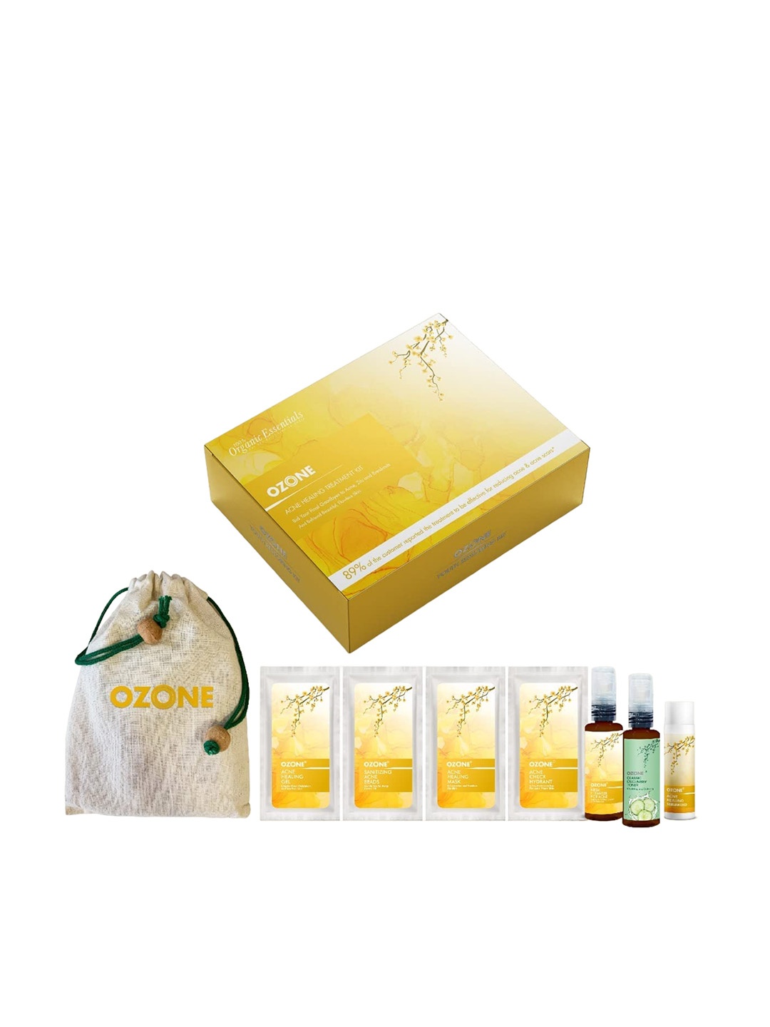 

Ozone Acne Healing Facial Treatment Kit - 500 g, Yellow