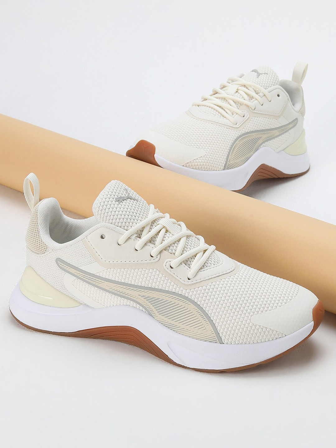 

Puma Women Infusion Premium Training Shoes, Cream