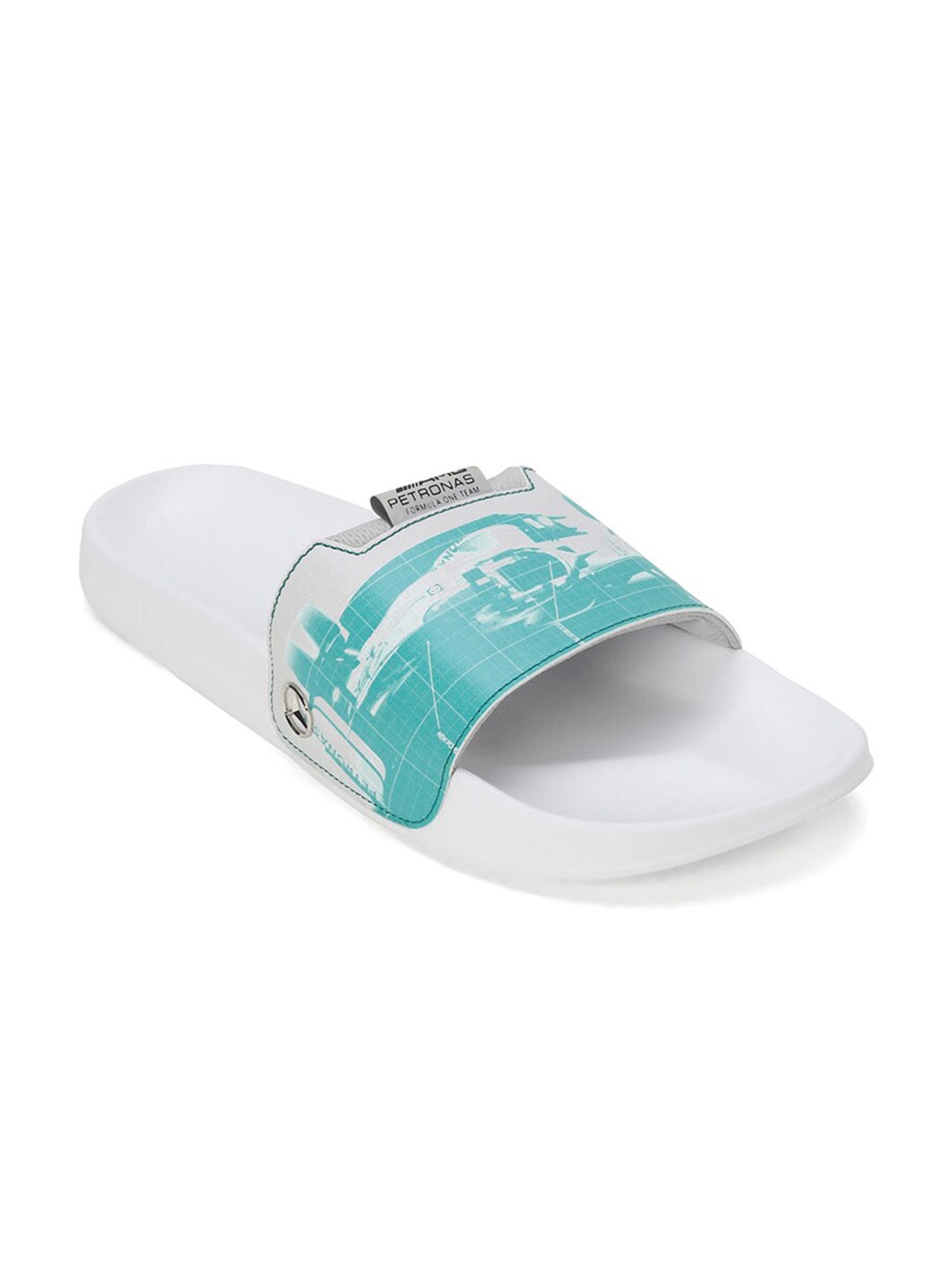 

Puma Unisex MAPF1 Leadcat 2.0 Graphic Printed Sliders, Green