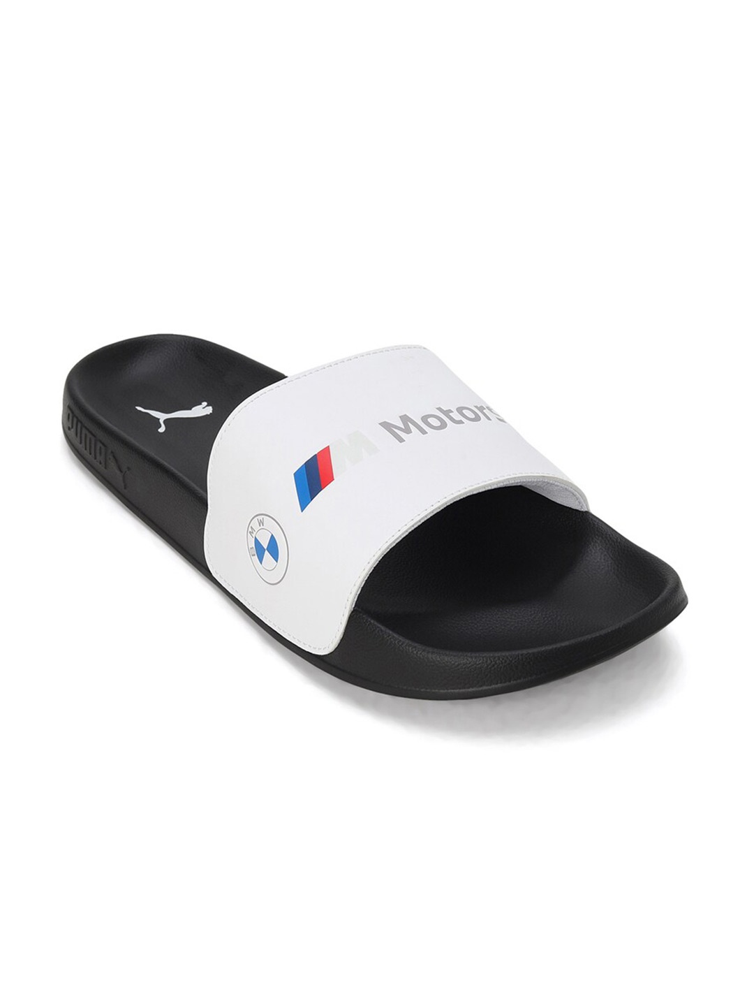 

Puma Unisex BMW M Motorsport Logo Leadcat 2.0 Sliders, White