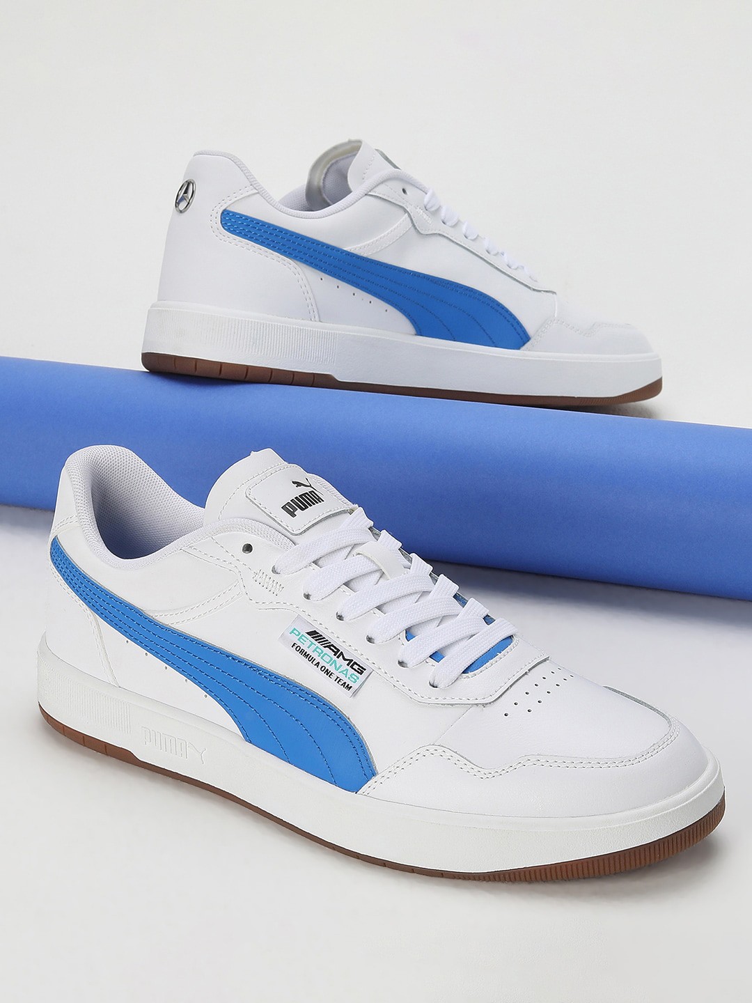 

PUMA Motorsport Unisex Mercedes-AMG Petronas Motorsport Court Ultra Motorsport Sneakers, White
