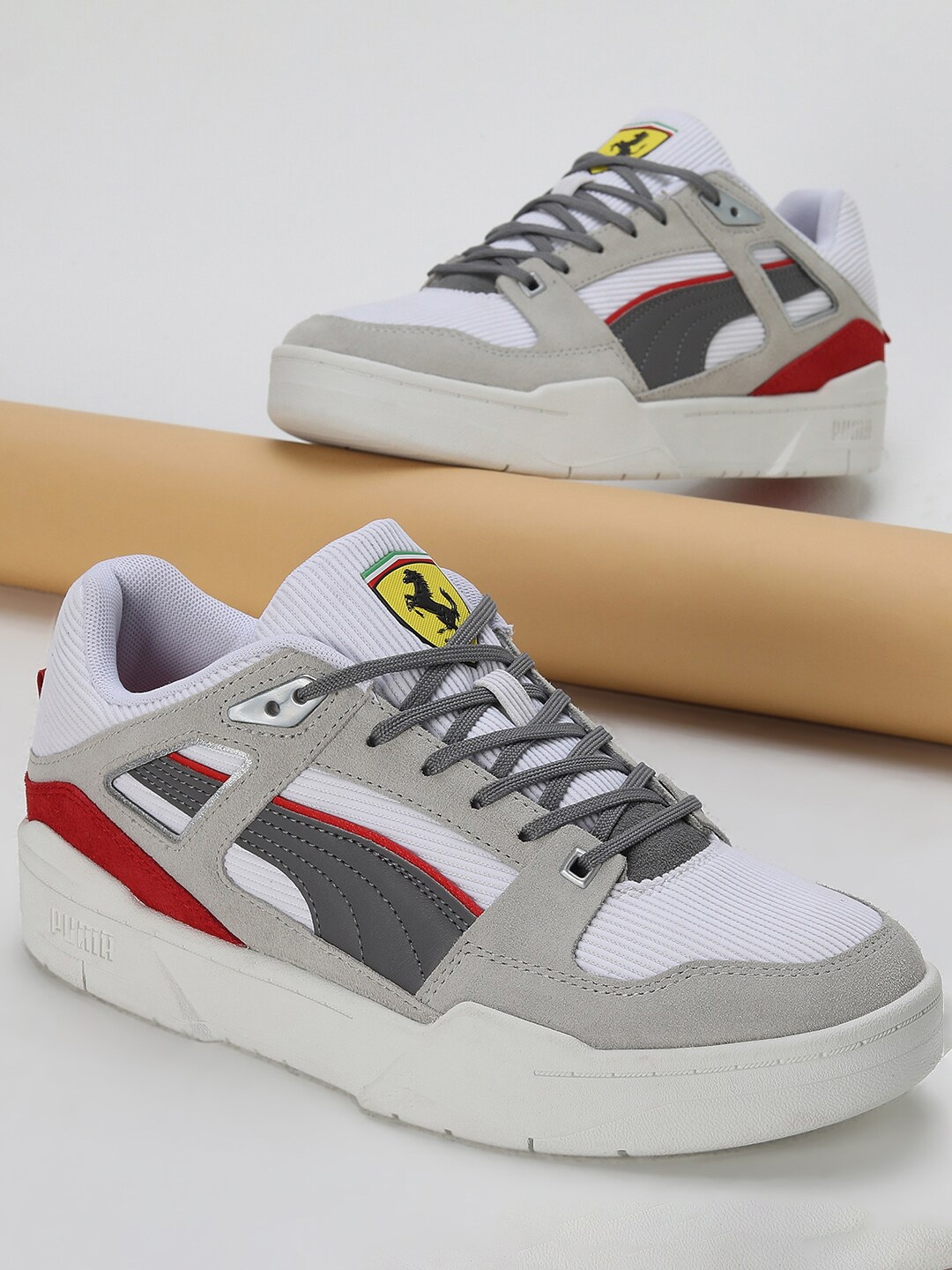 

PUMA Motorsport Unisex Scuderia Ferrari Slipstream Sneakers, White