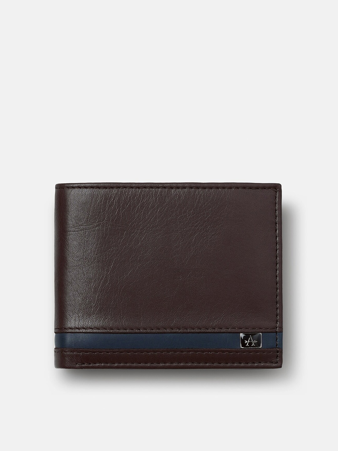 

Arrow Men Leather Two Fold Wallet, Brown