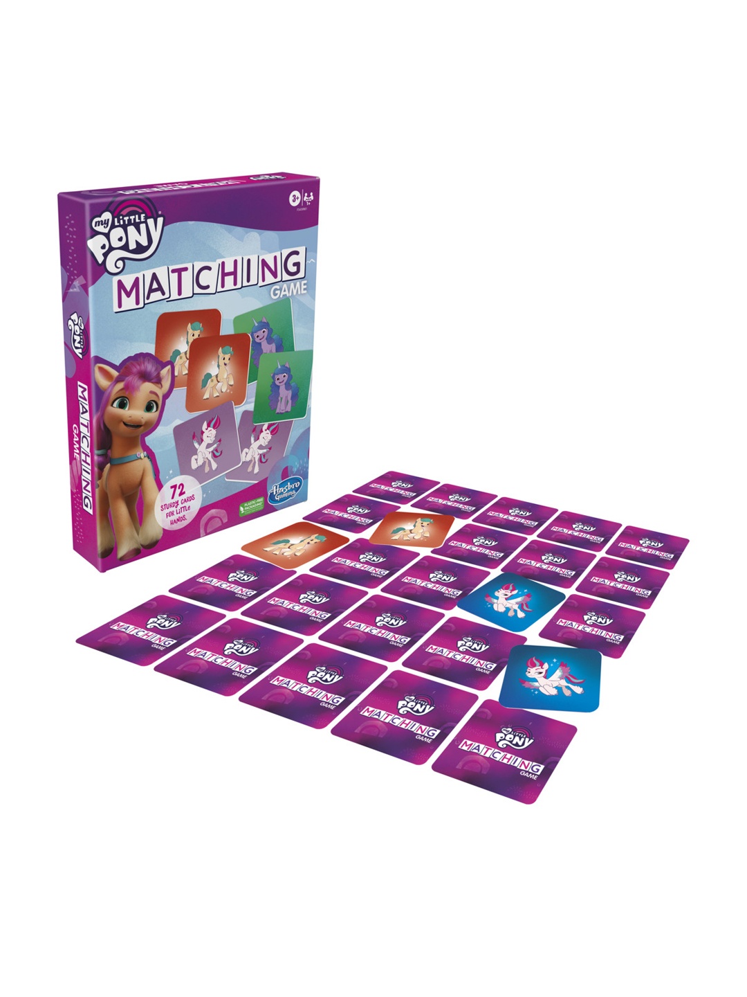 

Hasbro Gaming Unisex Kids My Little Pony Matching Fun Preschool Game For Ages 3+, Multi