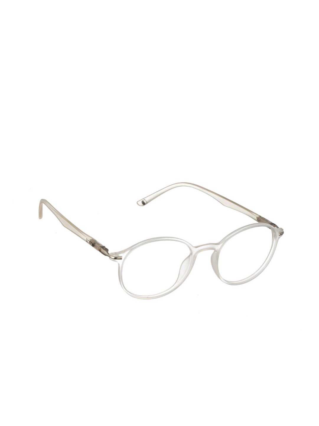 

ENRICO Unisex Full Rim Round Frames EN B 1002 C14, Transparent
