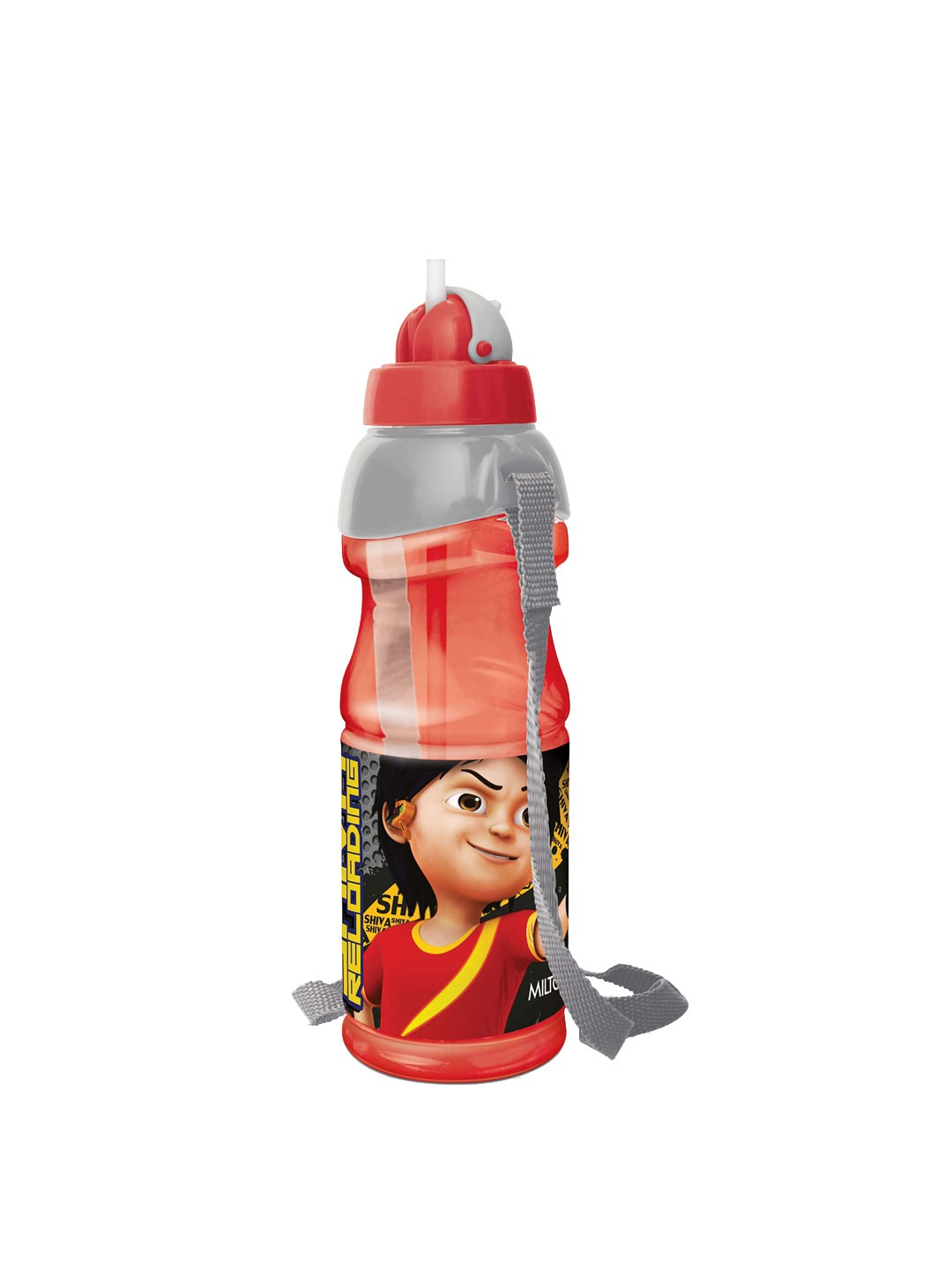 

Milton Cutie 650 Red Shiva Kids Pet Water Bottle - 600 ml