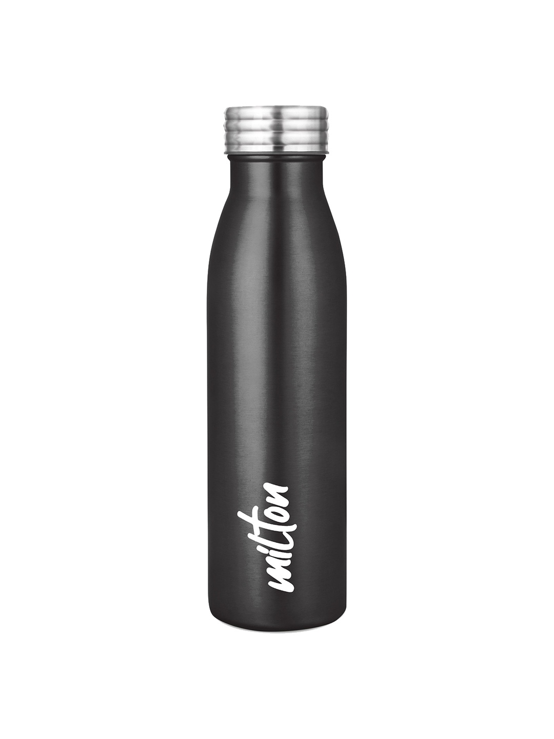 

Milton Black Breeze 750 Brand Logo Stainless Steel Single Walled Water Bottle 730 ml