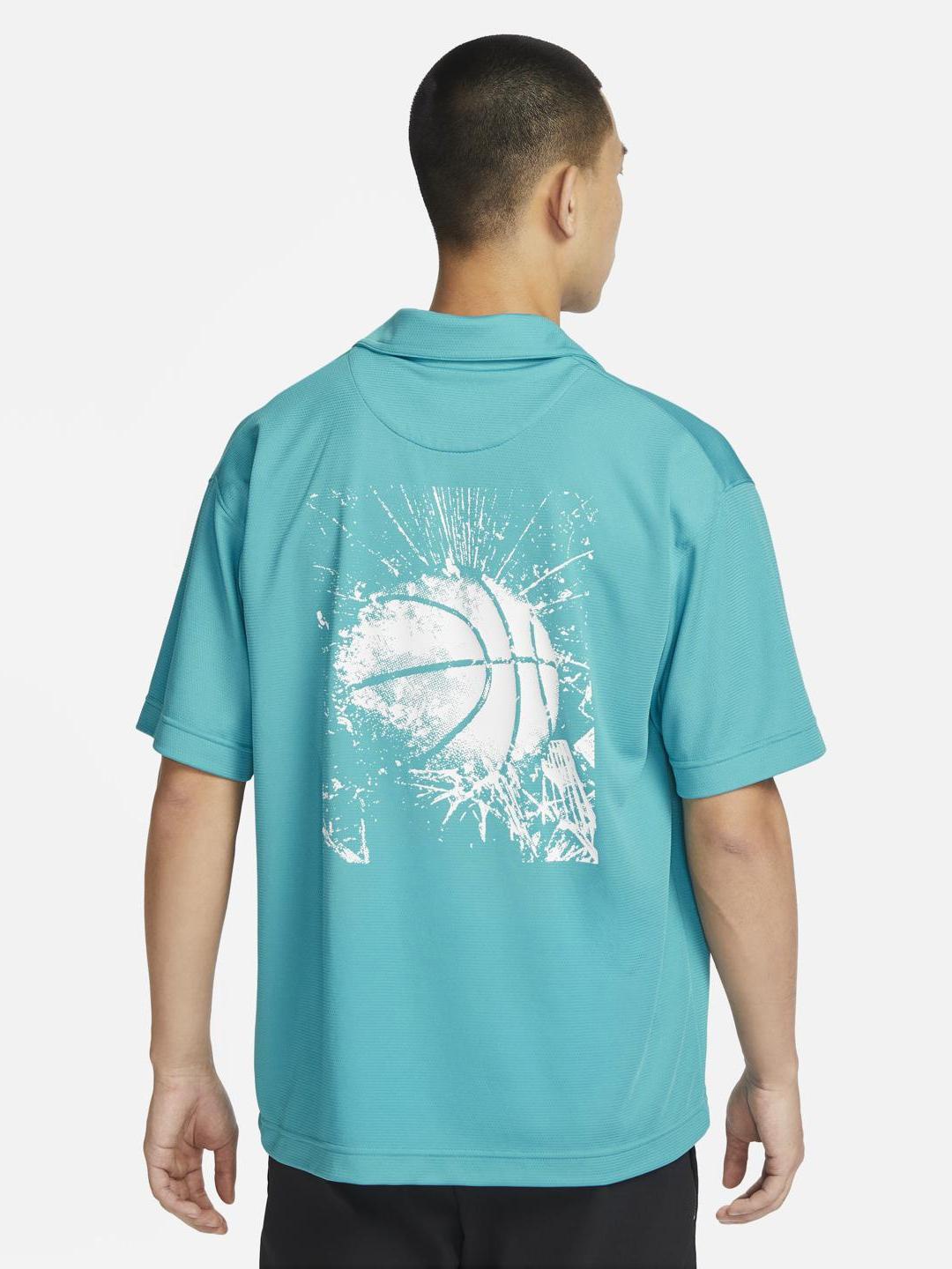 

Nike Oversized Graphic Printed Shirt, Blue