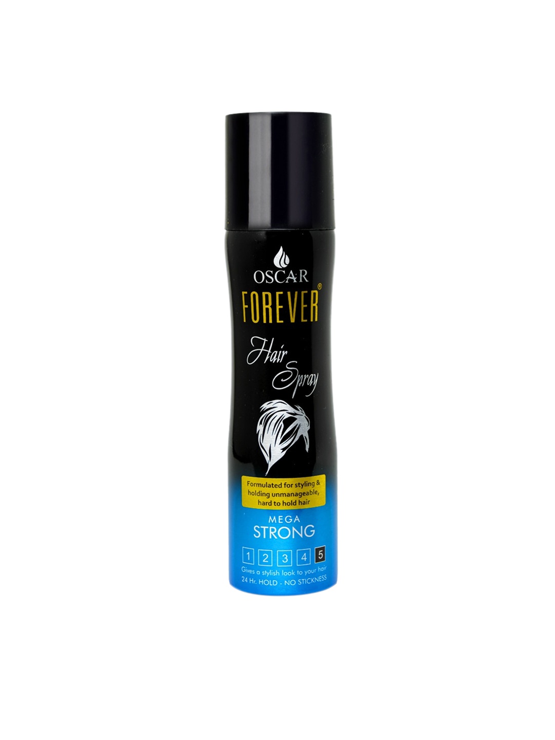 

OSCAR Forever 24Hr Hold Hair Spray 135 ml - Mega Strong, Black