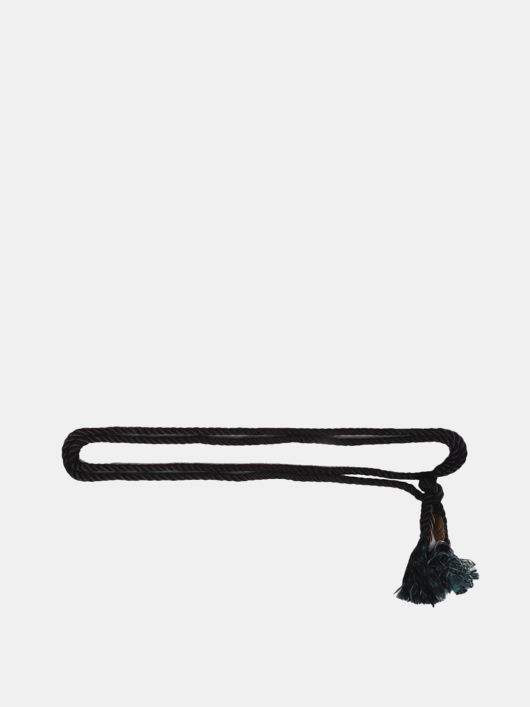 

Momsoon Maternity Women Braided Reversible Adjustable Rope Belt, Black