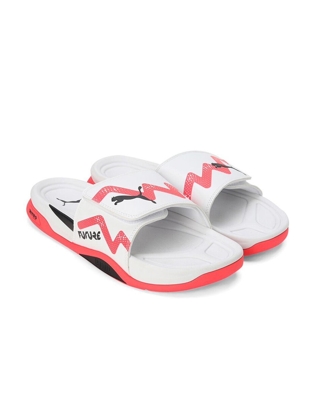 

Puma Unisex Dream Nitro Future Sliders, White
