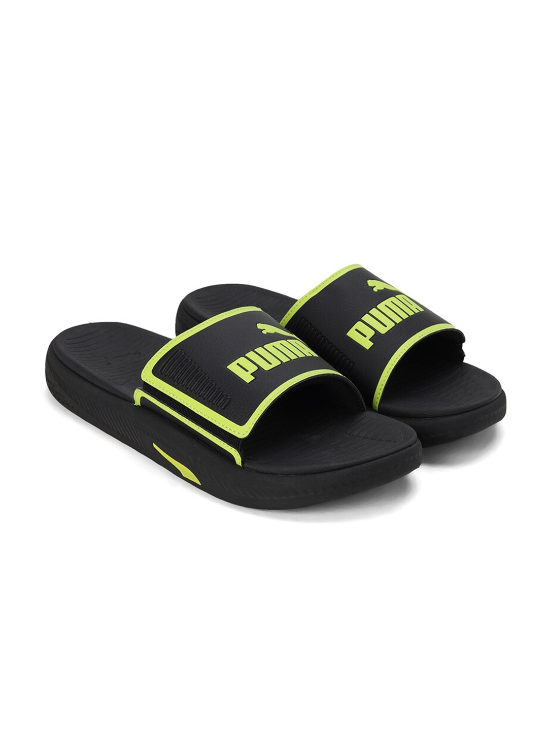 

Puma Men SOFTRIDE Sliders, Black