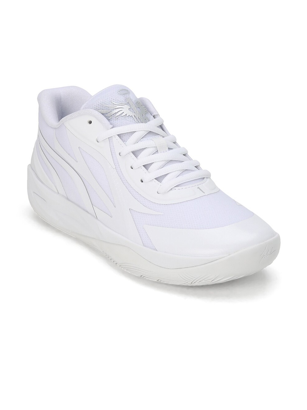

Puma Unisex MB.02 Lo Basketball Shoes, White