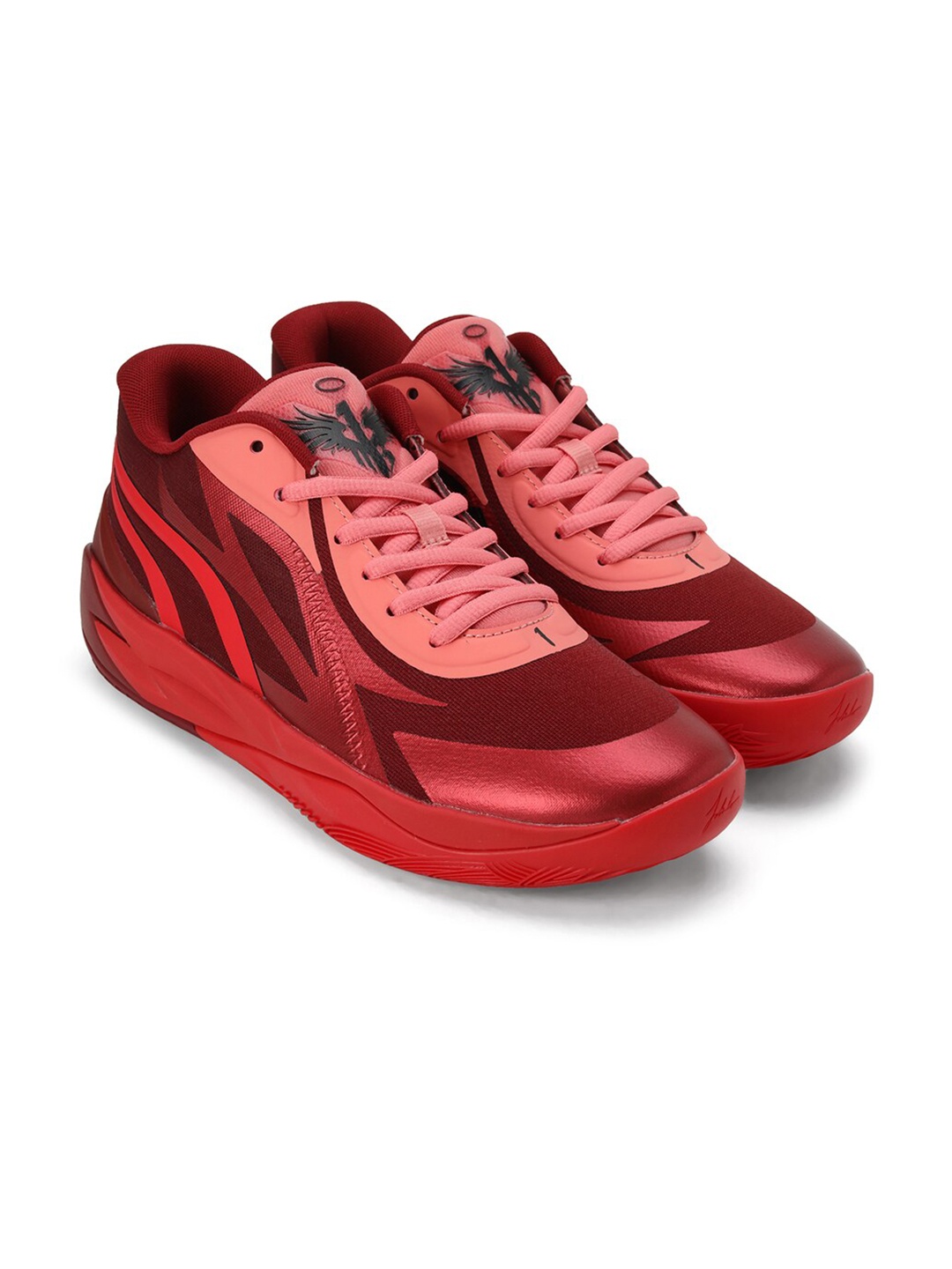 

Puma Unisex MB.02 Lo Basketball Shoes, Red