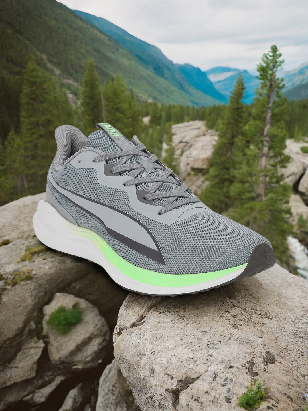 

Puma Men Exotine 2.0 Running Shoes, Grey