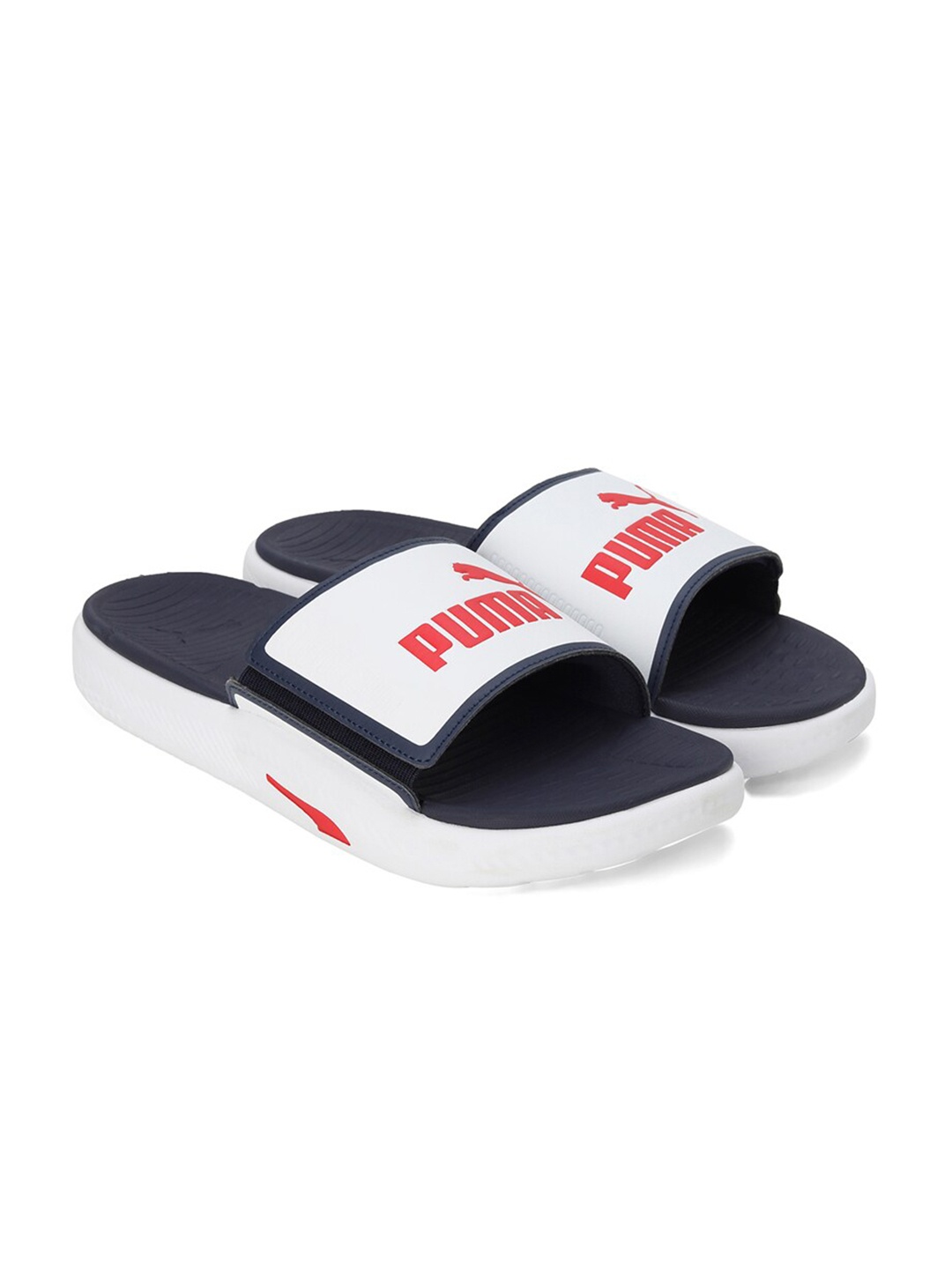 

Puma Men SOFTRIDE Sliders, White