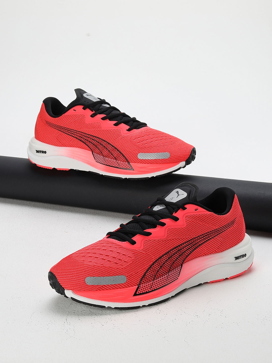 

Puma Men Velocity Nitro 2 Running Shoes, Red