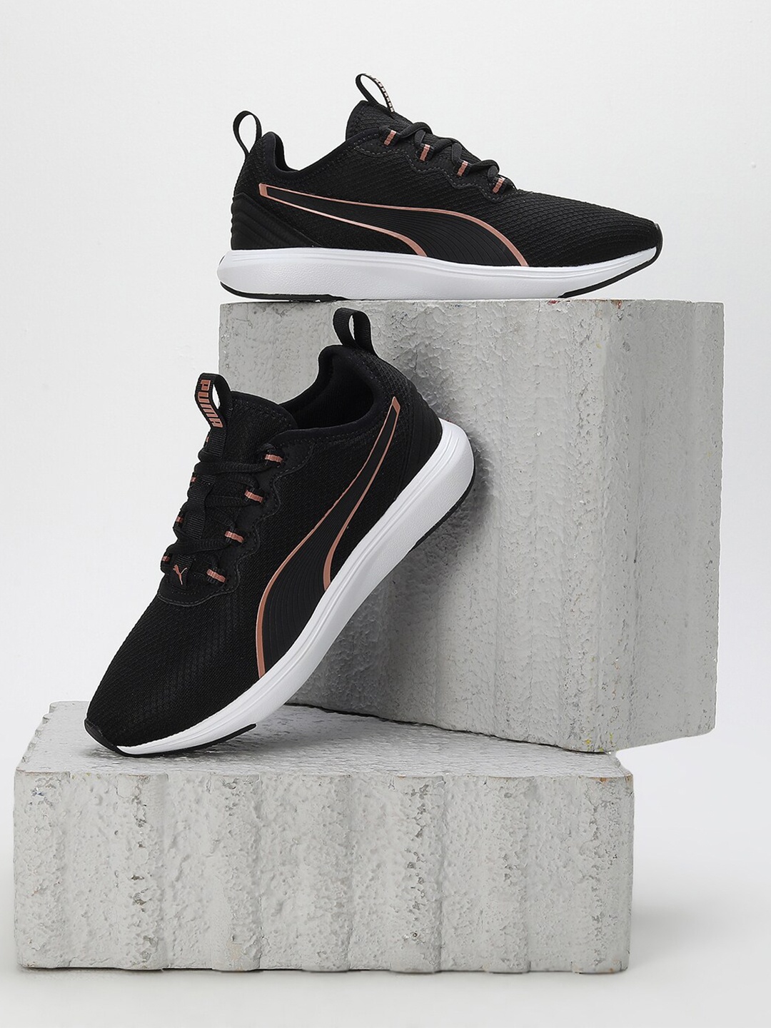 

Puma Unisex SOFTRIDE Cruise 2 Running Shoes, Black