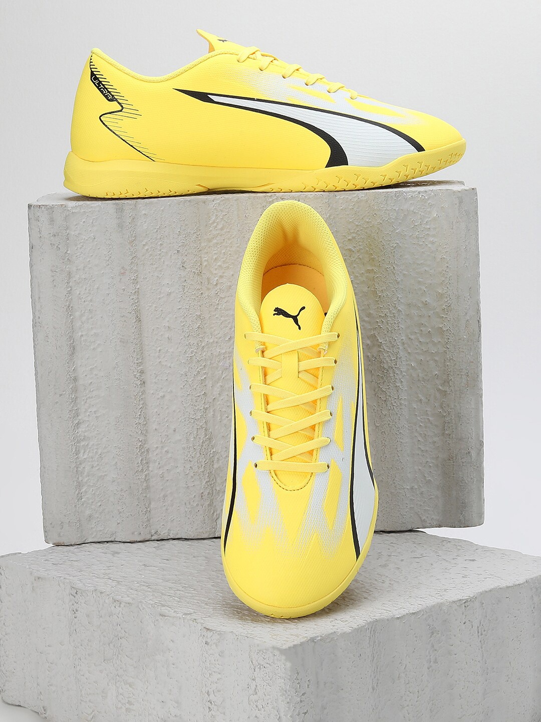 

Puma Men ULTRA MATCH IT Soccer Cleats Football Shoes, Yellow