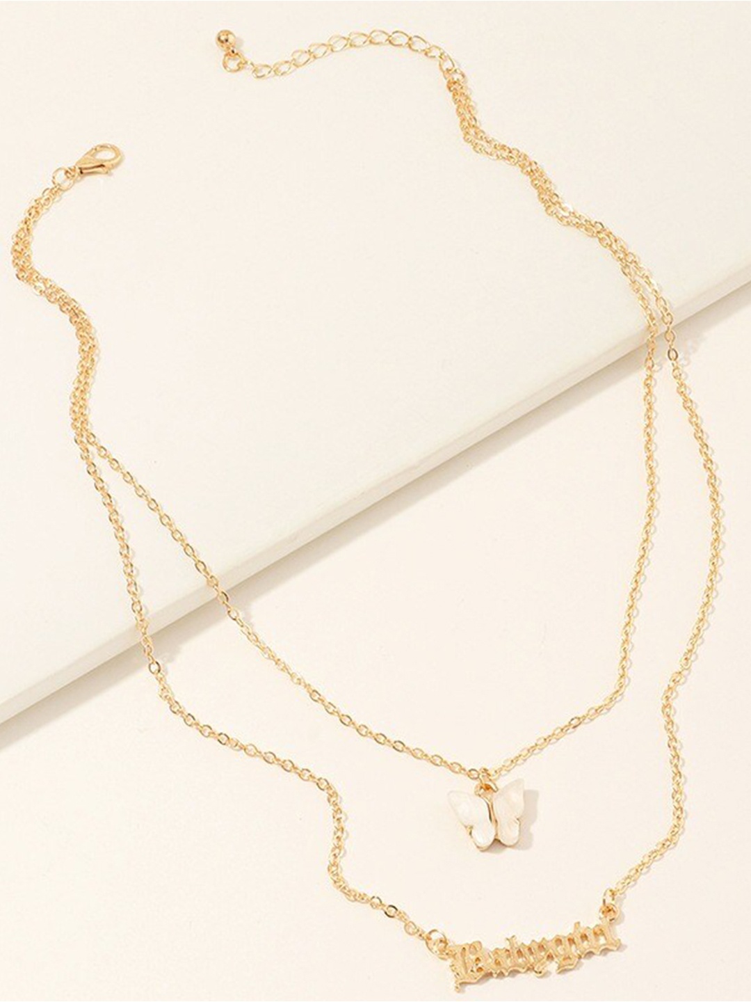 

Pinapes Unisex Gold-Plated Layered Necklace
