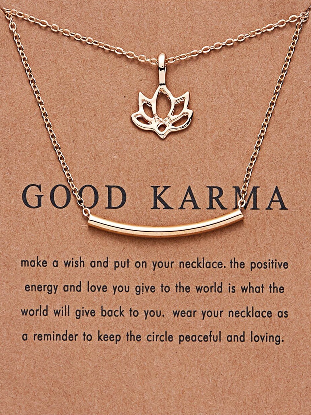 

Pinapes Gold-Plated Layered Necklace