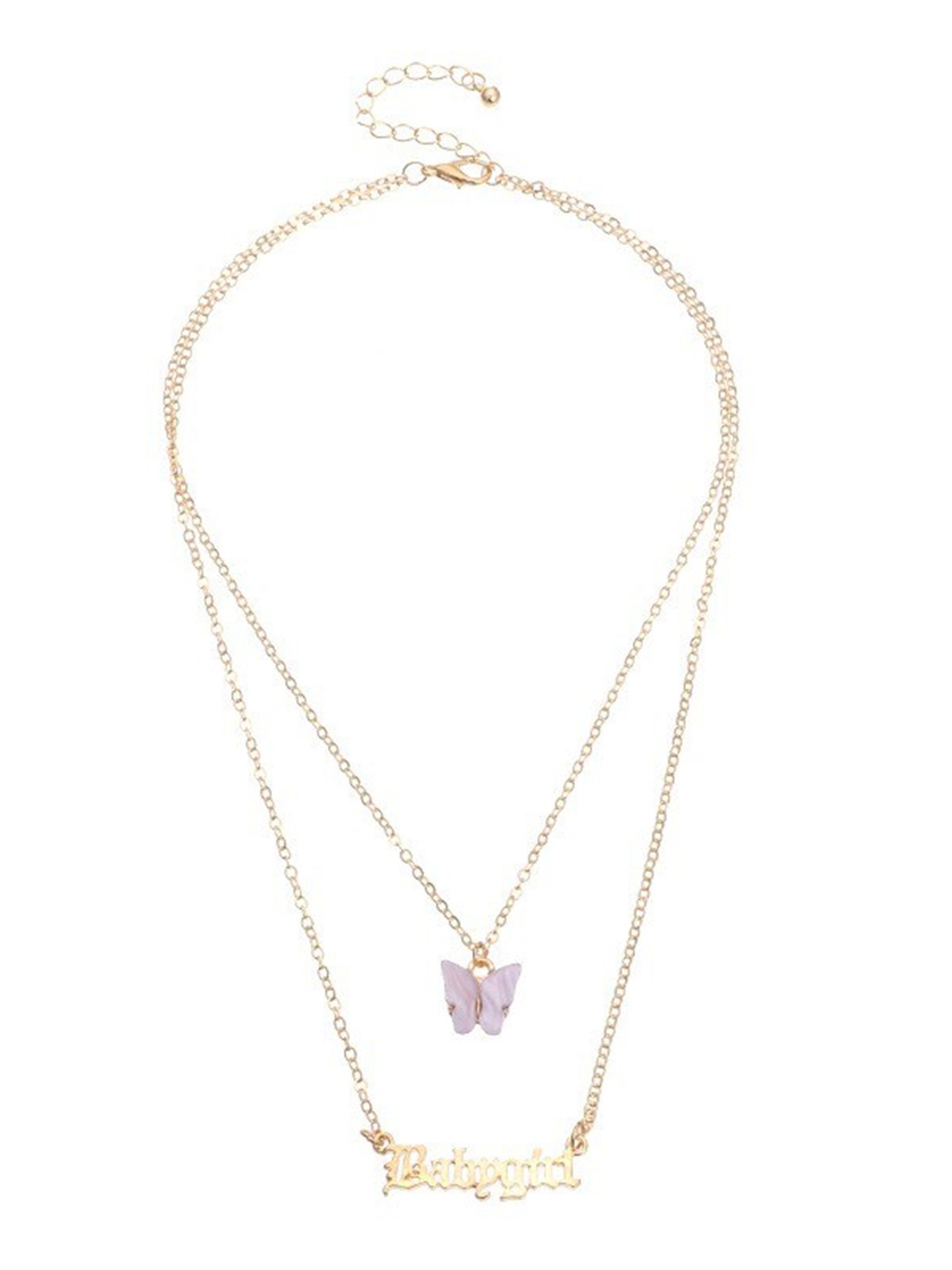 

Pinapes Gold-Plated Statement Necklace