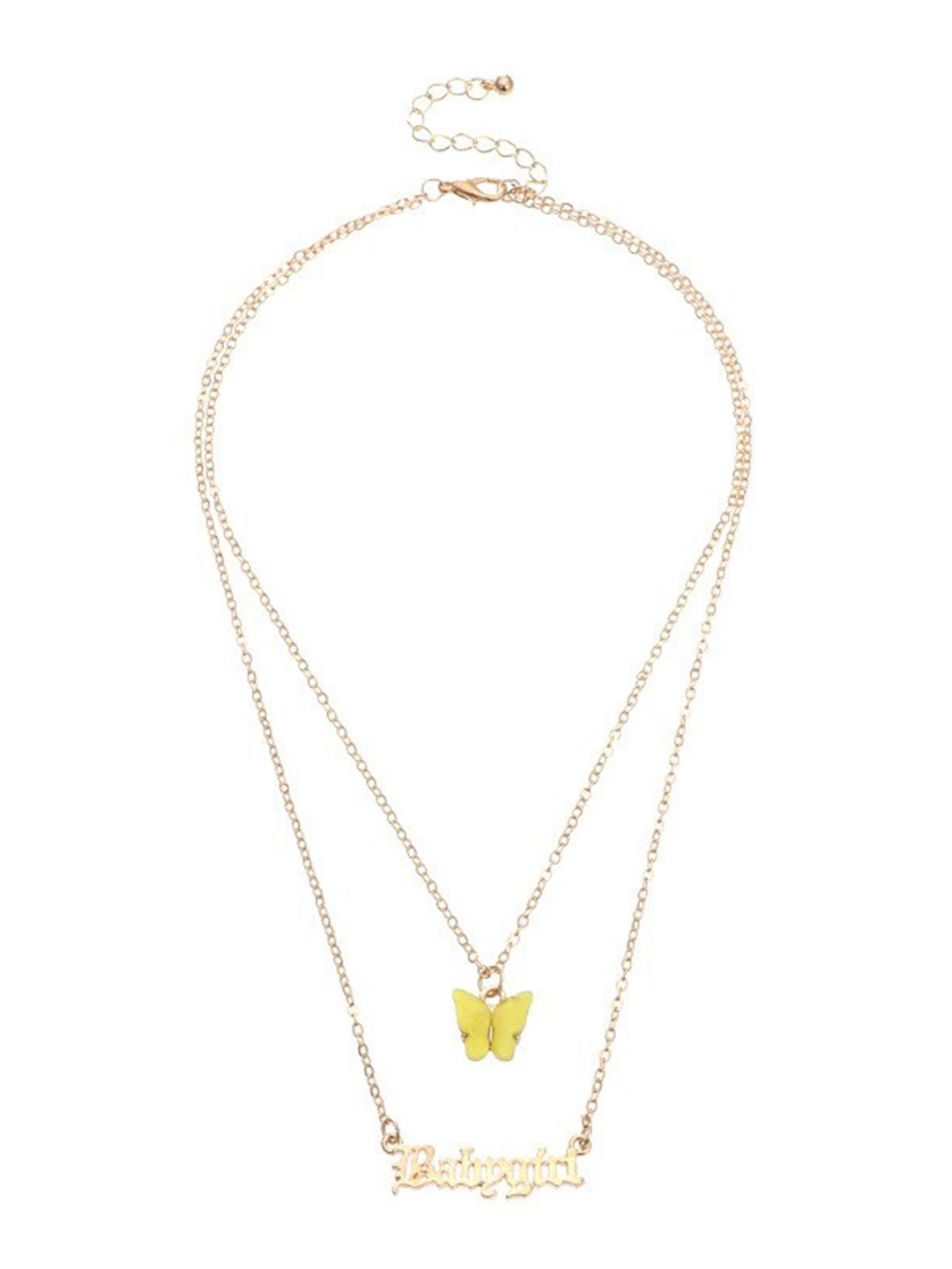 

Pinapes Gold-Plated Layered Necklace
