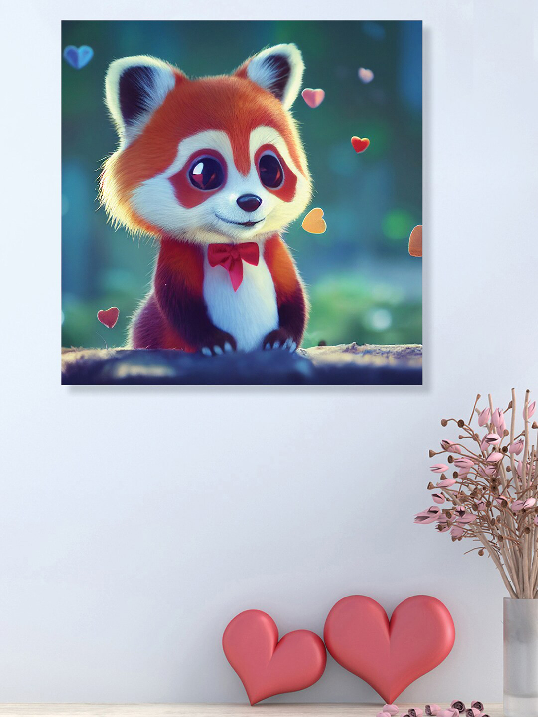 

RANDOM Green & Brown Baby Squirrel Canvas Wall Art