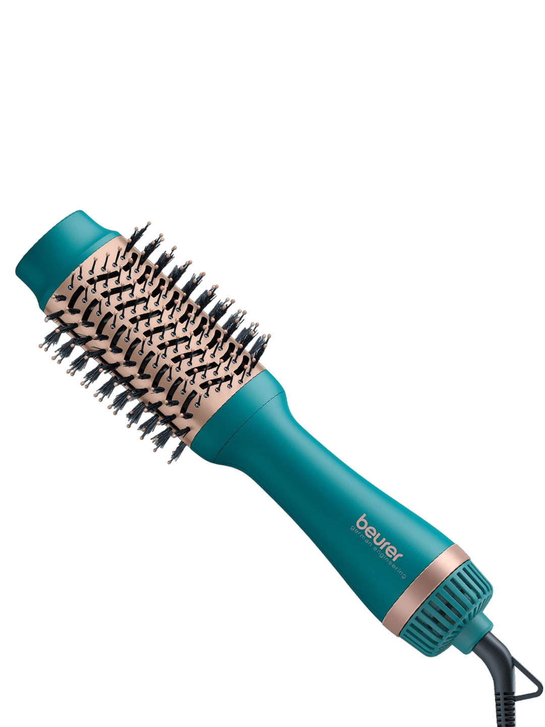 

beurer HC 45 Ocean 2-in-1 Volumising Hair Dryer Brush, Teal