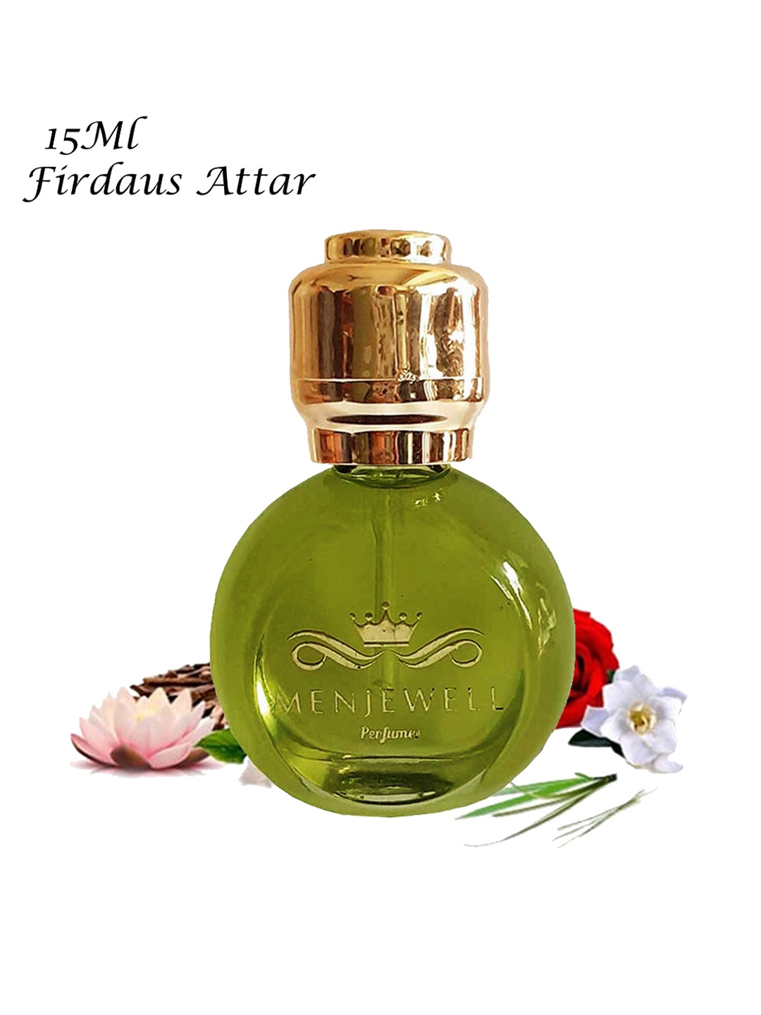 

Menjewell Premium Firdaus Attar Perfume - 15ml, Yellow