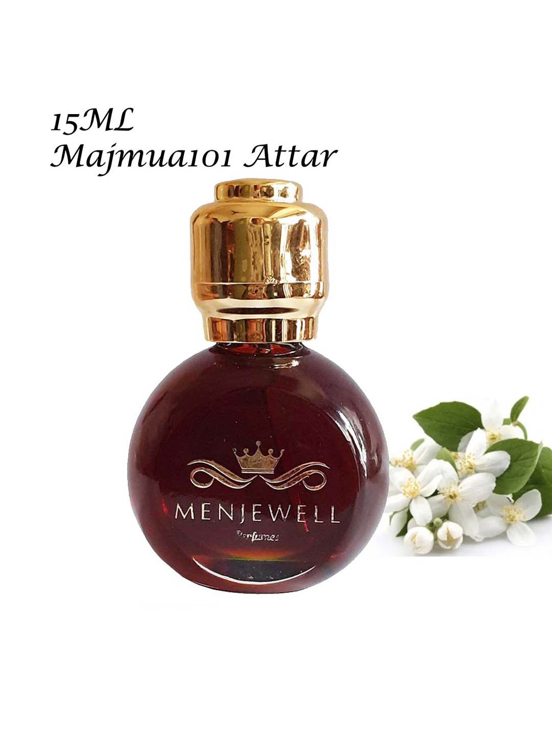 

Menjewell Majmua 101 Attar Perfume - 15ml, Brown